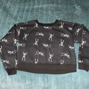 Better/together skeleton sweatshirt Juniors M